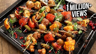 Tandoori Vegetables  Indian Starter Recipe  The Bombay Chef – Varun Inamdar [upl. by Amandy]