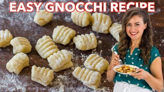 Easy Potato Gnocchi Recipe [upl. by Dett873]