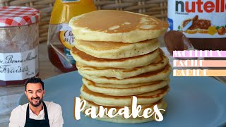 Les pancakes de Cyril Lignac un délice   Léa cooking [upl. by Netsreik575]