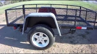 Trailer Valet XL review Moving a 30 Ft Travel Trailer [upl. by Malvina]