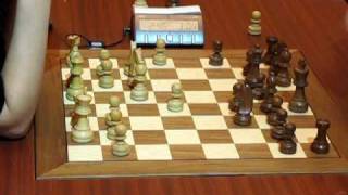 GM Kosteniuk Russia  GM Ivanchuk Ukraine 2009 [upl. by Eillac]