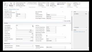 NAV 2016 Inventory Management [upl. by Ynohtnanhoj]