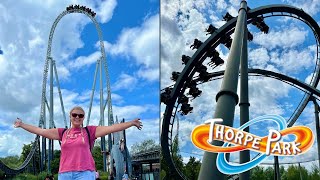 THORPE PARK Vlog July 2023 [upl. by Placido640]