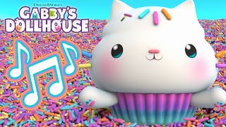 Cakey Cat  Cat of the Day Song  GABBYS DOLLHOUSE  NETFLIX [upl. by Dabney]