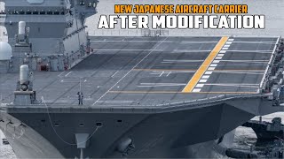 Japans First New Carrier Sight After Modification F35B ready to deploy [upl. by Ferdie]