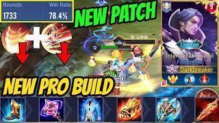 TOP FLORENTINO PRO BUILD FOR NEW PATCH  AoV  傳說對決  RoV  Liên Quân Mobile [upl. by Noelyn]