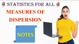 Measures of Dispersion Notes  Class 11  Statistics for All [upl. by Garges388]