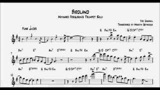 Maynard Ferguson  Birdland Trumpet Solo [upl. by Anneliese]