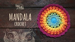 Tutorial Mandala Crochet [upl. by Kalil]