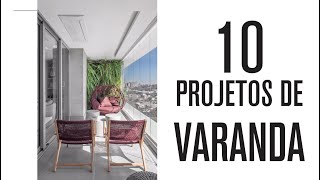 10 IDEIAS PARA VARANDAS GOURMET [upl. by Yankee]