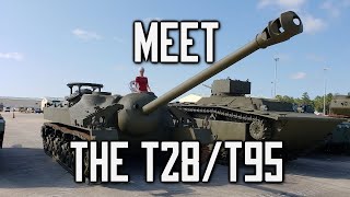 The last T28T95 Super Heavy Tank History and Development Commentary [upl. by Sayette]