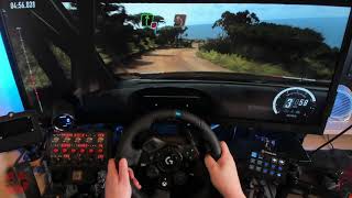 Logitech G923 test in DiRT Rally 20 [upl. by Norej]