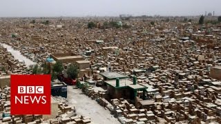 The worlds biggest cemetery  BBC News [upl. by Ydnik]