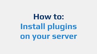 How to Install plugins on your server [upl. by El]