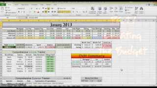 How to Make a Budget in Excel  Part 1 [upl. by Lemrahc]