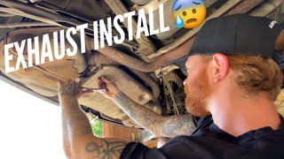 Installing the Malian exhaust to my R53 Mini Cooper S [upl. by Allertse]