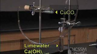 Decomposition Copper Carbonate [upl. by Nysa844]