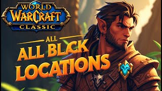 Gold Farming 101 Updated Black Lotus Spawn Locations  All 4 Zones  Wow Classic Guide [upl. by Iccir]