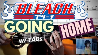 Going Home  Bleach Guitar Cover w TABs [upl. by Prior]