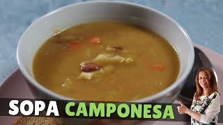 A melhor sopa de legumes portuguesa  sopa camponesa [upl. by Soiritos585]