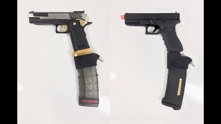 Primary Airsoft adapter installation tutorial HPA and M4 Glock  Hi capa [upl. by Ecyaj245]