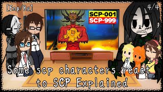 Some scp characters react to SCP Explained44scp augacha clubengru [upl. by Tongue]