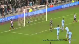 Sunderland 10 Man City  Ji goal Martin Tyler commentary [upl. by Gawlas]