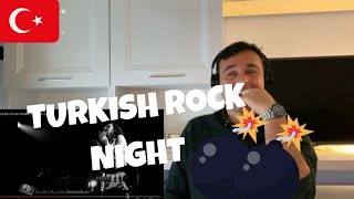 Italian Reaction to Turkish Rock Ft Şebnem Ferah maNga Duman  Aman Aman 🎸 🤘 🔥🔥🔥 [upl. by Kciredec810]