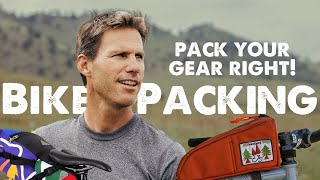 How To Pack Your Bikepacking Bags [upl. by Nyrek]