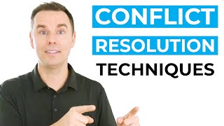 5 Conflict Resolution Techniques [upl. by Tterrag]