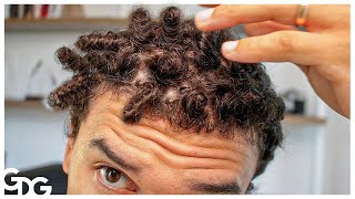 A NEW Dreadlock Method  How To Start Dreadlocks For Beginners [upl. by Aerdnac322]