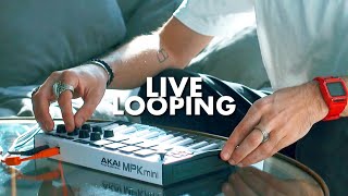 Akai MPK MINI MK3 Ableton Live Looping Performance [upl. by Wiebmer668]