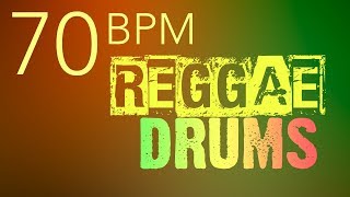 70 BPM  Reggae Drum Track [upl. by Ut]