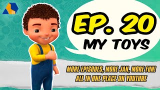 Jan Cartoon in Urdu  My Toys  Official Cartoon Remastered  S01 E20 [upl. by Otrevogir256]