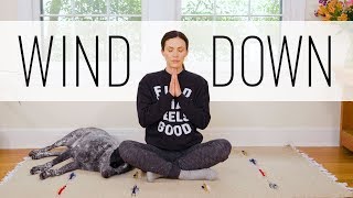 Wind Down Yoga  12Minute Bedtime Yoga [upl. by Ettenom]