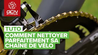 Comment nettoyer parfaitement sa chaîne de vélo  Tuto [upl. by Alehtse497]