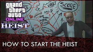 GTA Online How To Start The Casino Heist Casino Heist Guide [upl. by Murrell644]