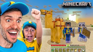 ENCONTRAMOS UM CAMELO NO MINECRAFT  Brancoala Games [upl. by Josepha]