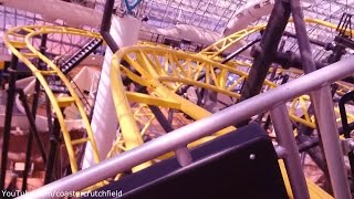 El Loco Front Row HD POV Adventuredome at Circus Circus Las Vegas [upl. by Ahsiemat]