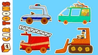 Car toons full episodes cars and trucks for kids [upl. by Novej]