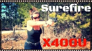 SureFire X400 Ultra 500 Lumen Light amp Laser Review HD [upl. by Ahsennod510]