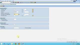 SAP FIAR Customer Account Statement [upl. by Hinch816]