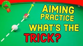 Snooker Aiming Practice Trick [upl. by Anaig83]