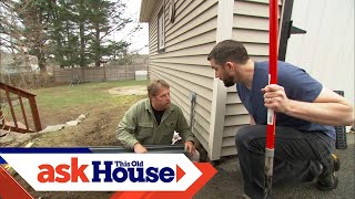 How to Install a Channel Drain  Ask This Old House [upl. by Affay]