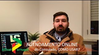 Agendamento Online do Consulado Como usar Tutorial [upl. by Orgalim]