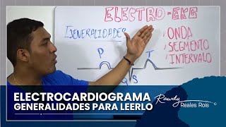 EKG ELECTROCARDIOGRAMA – GENERALIDADES PARA LEERLO  DR RAWDY [upl. by Karolyn]