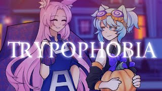 Trypophobia meme  Halloween special  Flipaclip  Gachaclub [upl. by Eus]