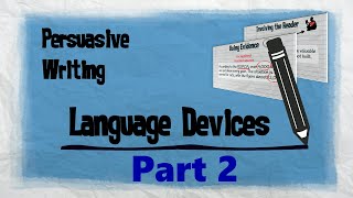 Persuasive Techniques Part 2  Persuasive Writing  EasyTeaching [upl. by Attenborough]