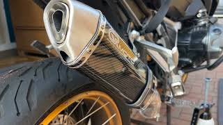 GRMoto Carbon Exhaust Sound Comparison  BMW R1250 GS [upl. by Amrita]