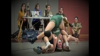 AWESOME SPLADLE  Wrestler Punches Aaron in the Face [upl. by Anitneuq634]